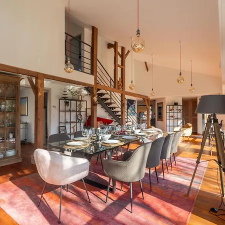 Maison Familiale Style Loft A - 10 Personnes, Piscin - Fr-1-319-563 * Biscarrosse