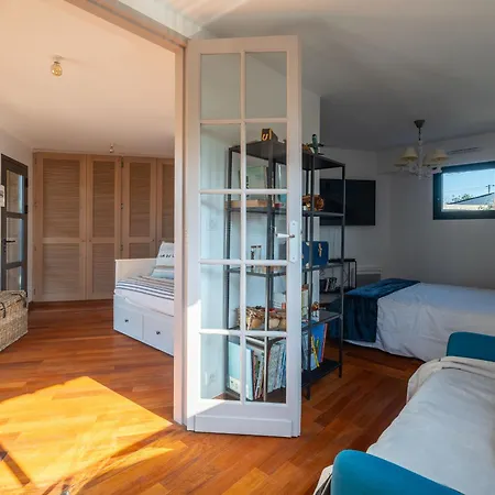 Maison Familiale Style Loft A - 10 Personnes, Piscin - Fr-1-319-563 Vila Biscarrosse