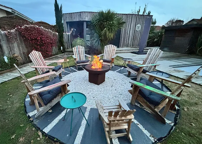 Villa Maison Familiale Style Loft A - 10 Personnes, Piscin - Fr-1-319-563